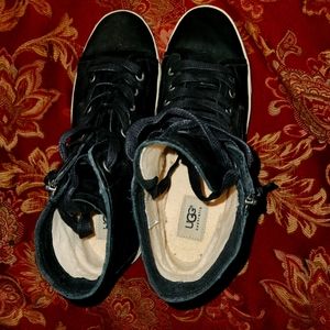 Ugg black hightops**OPEN TO REASONABLE OFFERS**